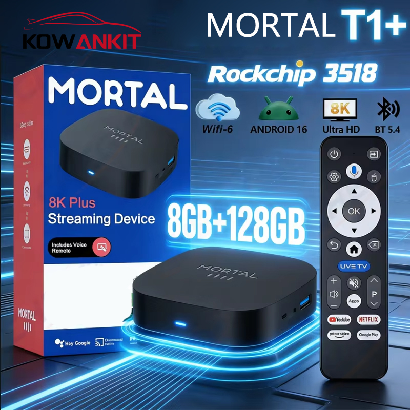 2026 Nieuwe Android TV Box T1+ - Khadas Vim4 8Gb recensie en prijs