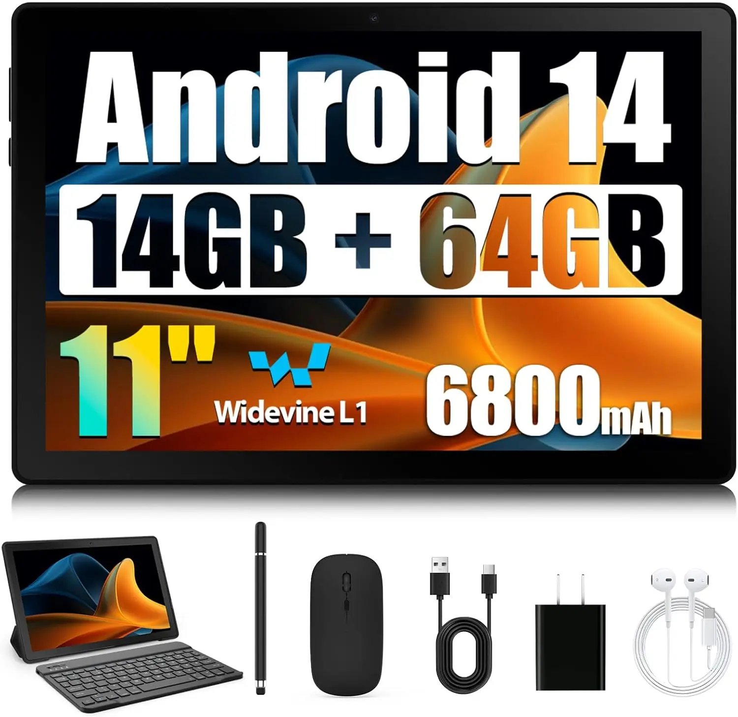 URAO 11 inch tablet Android 14 - Khadas Vim4 8Gb recensie en prijs