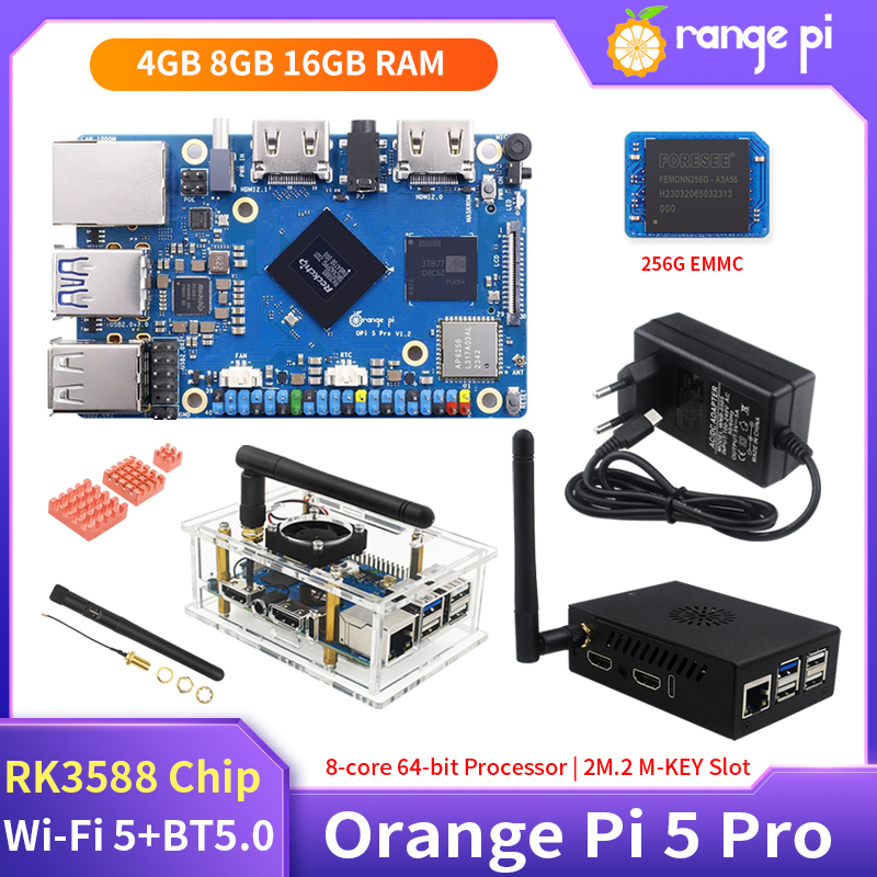 Oranje Pi 5 Pro 16GB RAM Rockc - Orange Pi 5 Plus 16Gb recensie en prijs