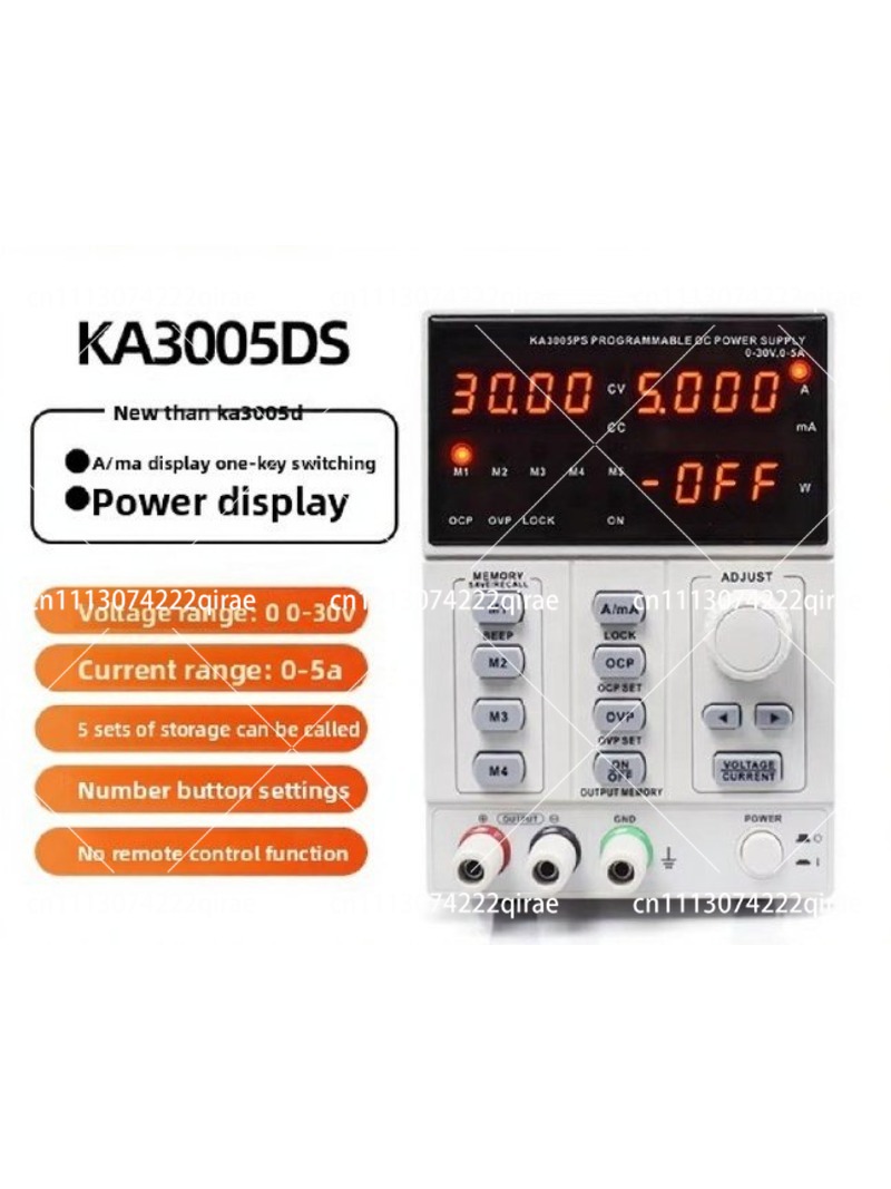 KA3003D / KA3005P Digitale Pro - Programmable Dc Power Supply 60V 5A recensie en prijs